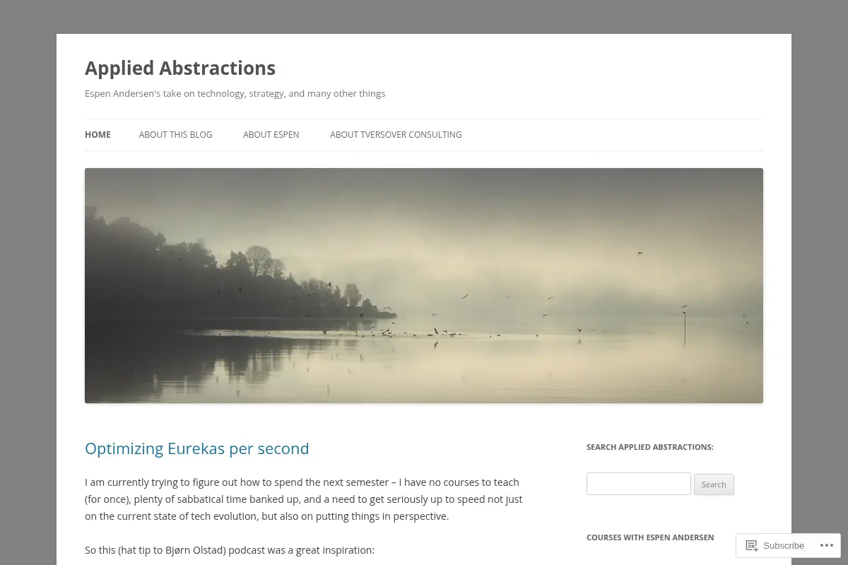 Applied Abstractions