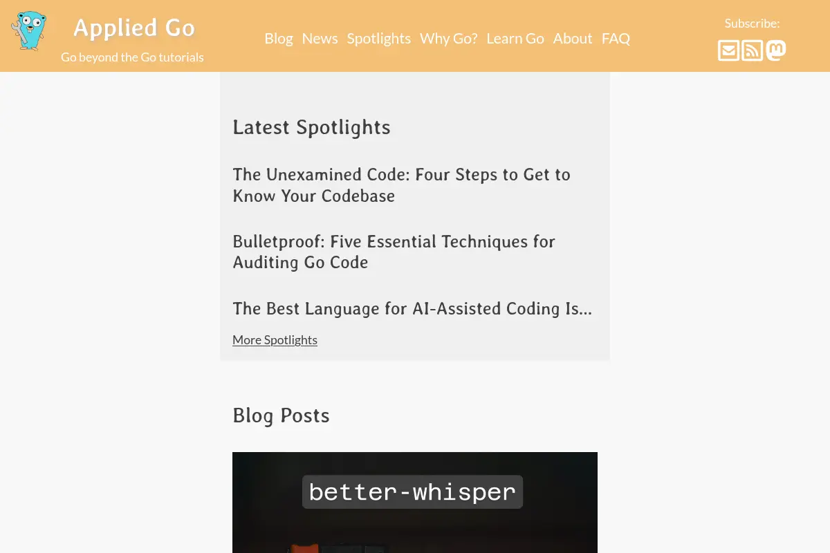 Applied Go