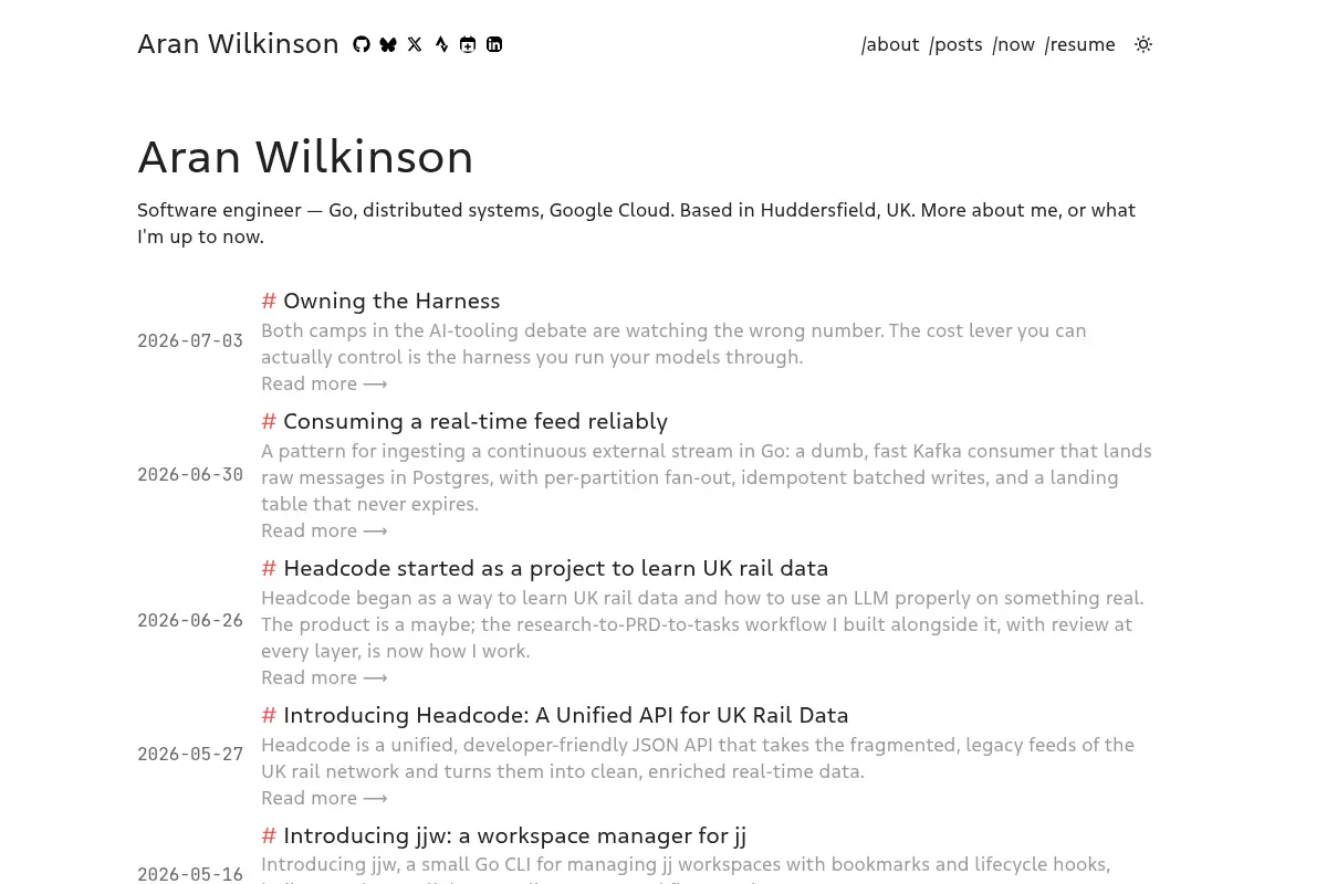 Aran Wilkinson
