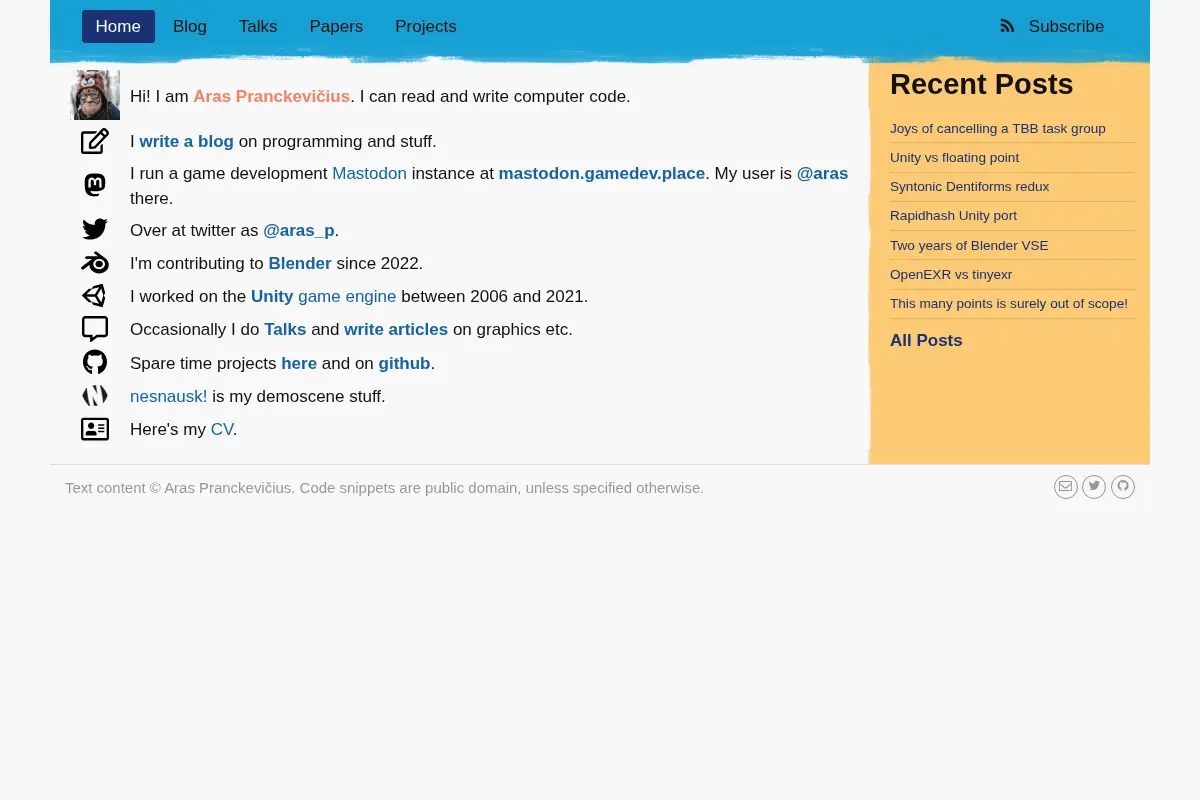 Aras' website