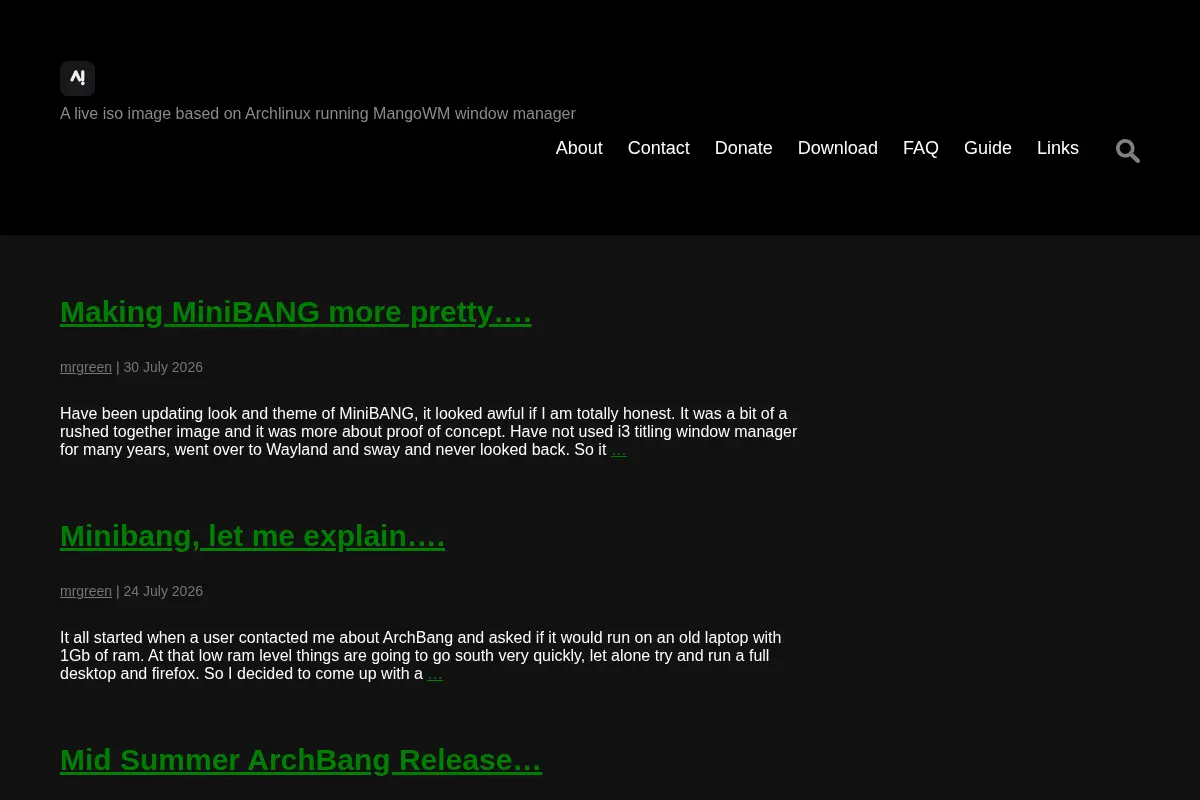 ArchBang Linux
