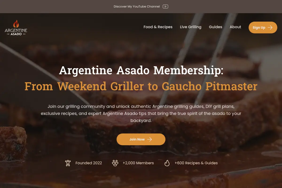 Argentine Asado BBQ and Grilling