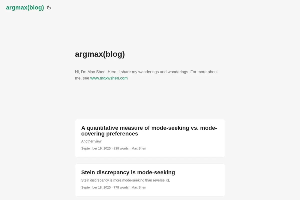 argmax(blog)