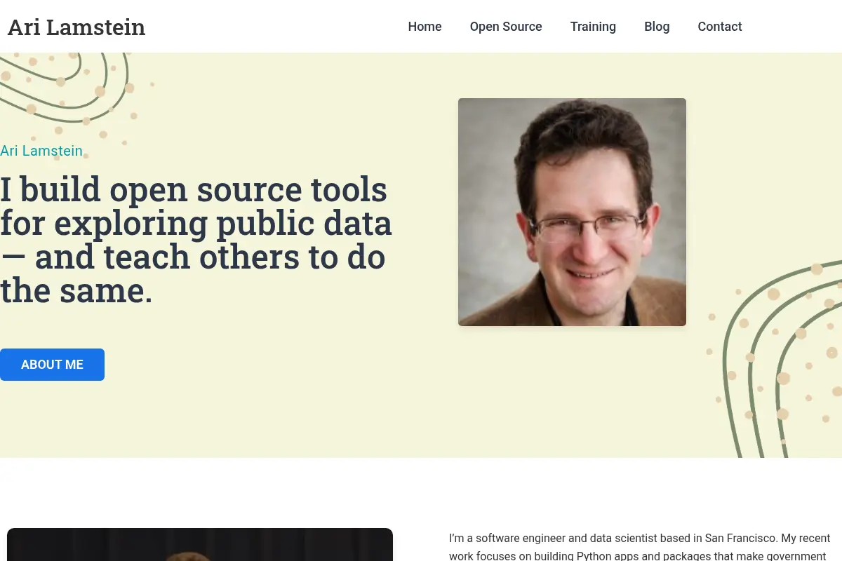 Ari Lamstein – Open Source Developer & Educator