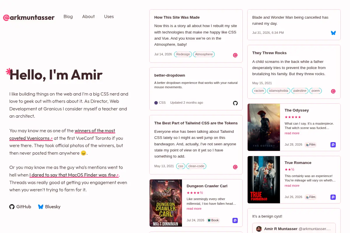 Hello, I'm Amir | arkmuntasser