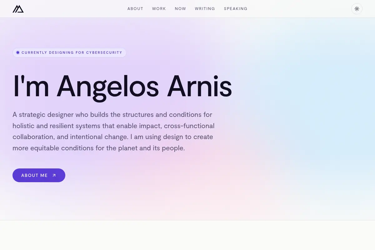 Angelos Arnis - Strategic designer