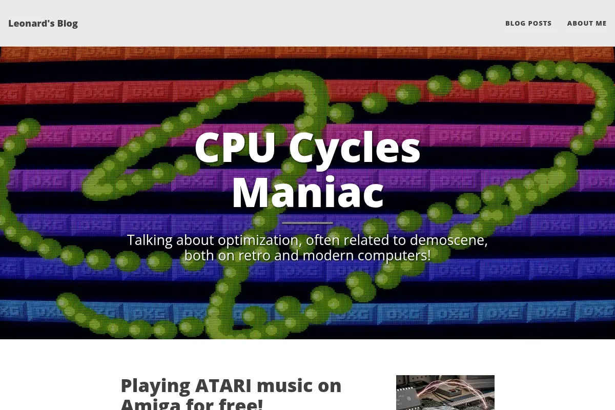 CPU Cycles Maniac