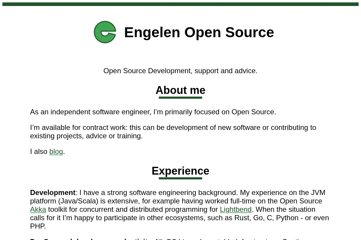 Engelen Open Source