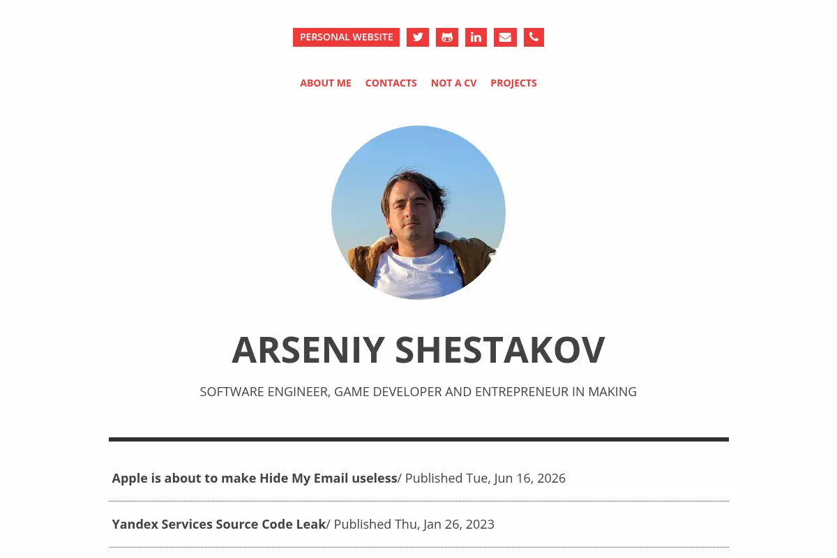 Arseniy Shestakov