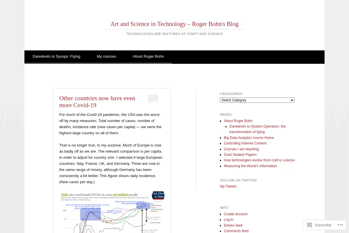 Art and Science in Technology
