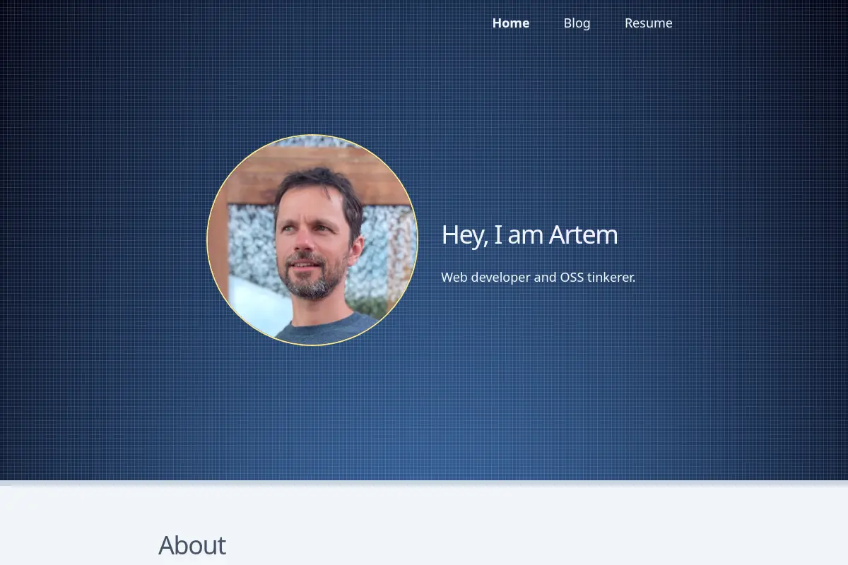 Artem Avetisyan - Web developer