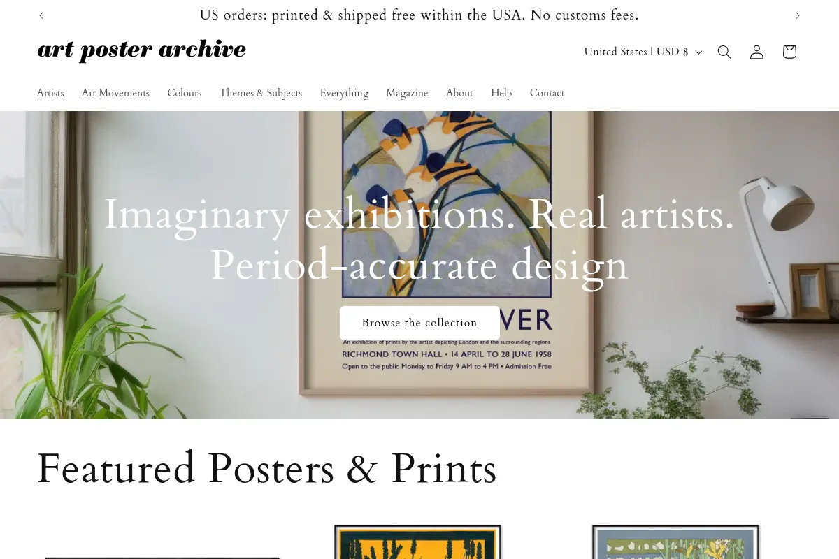 Art Poster Archive
