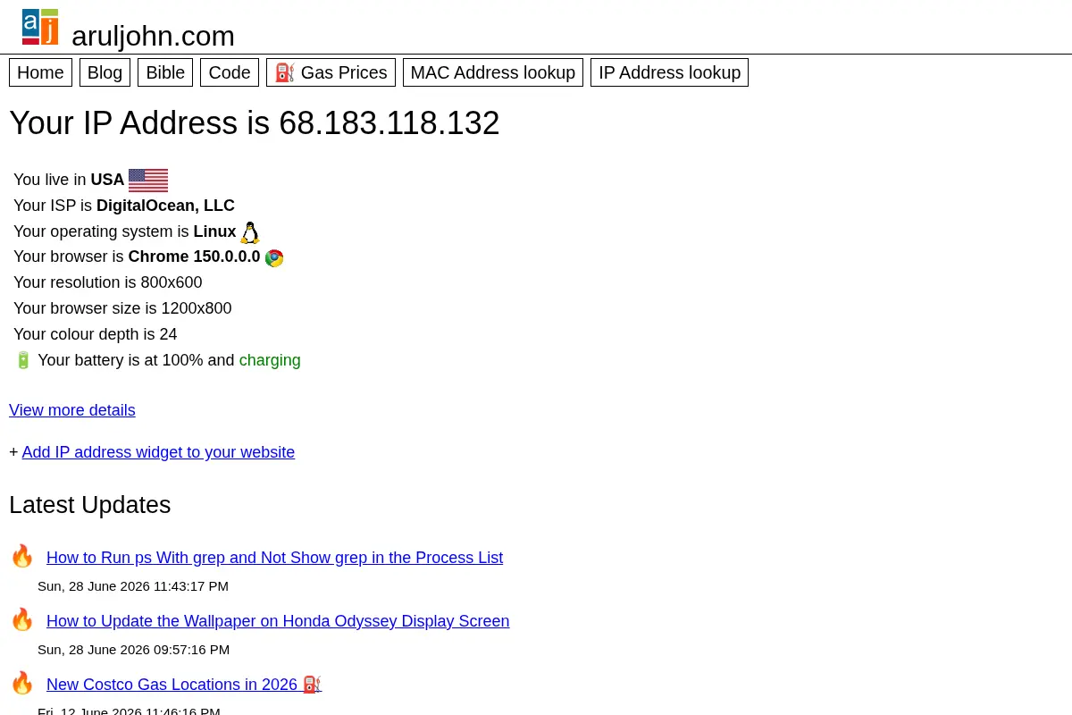 IP & MAC Address Lookup