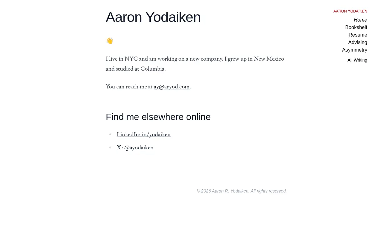 Aaron Yodaiken
