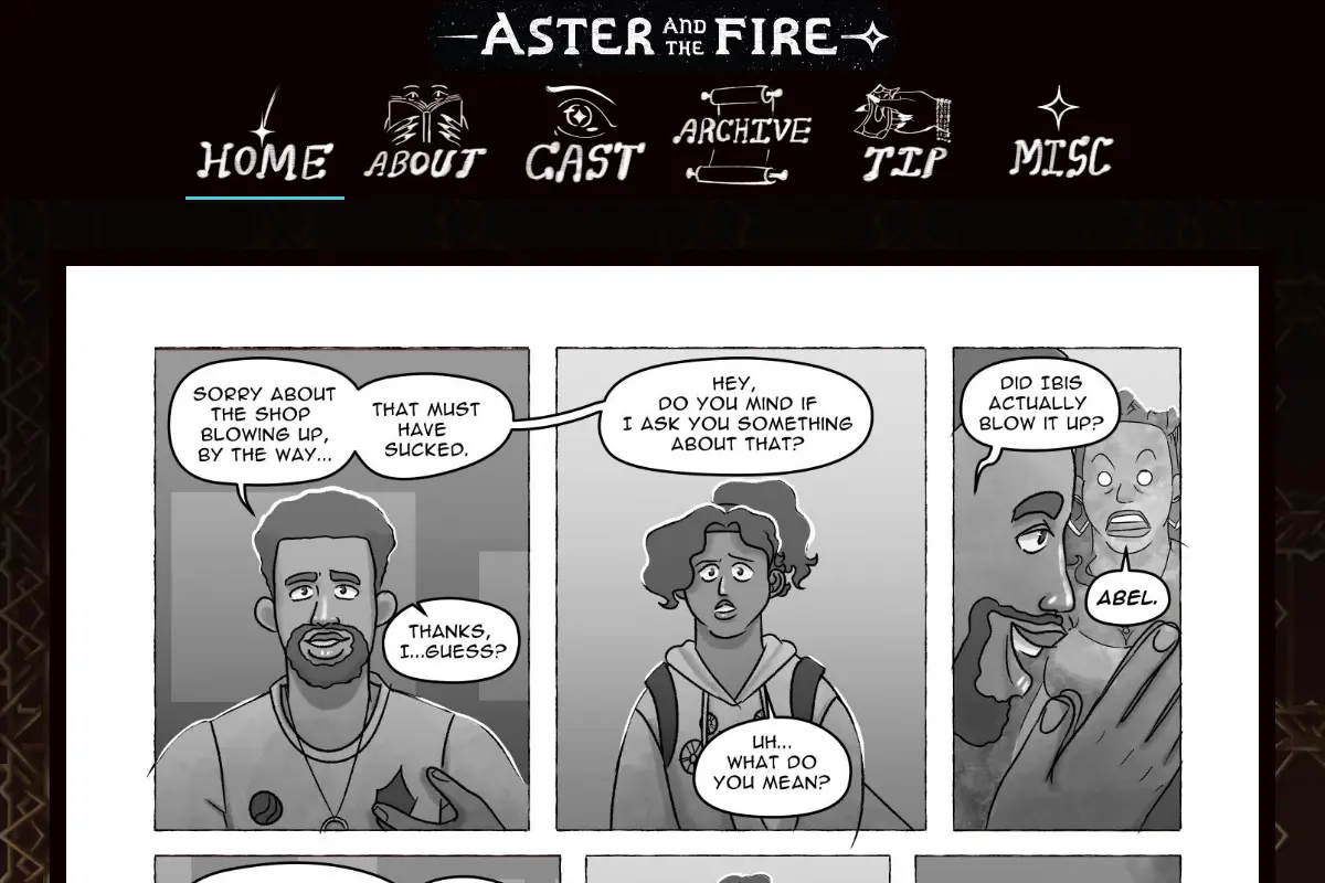 Aster and the Fire