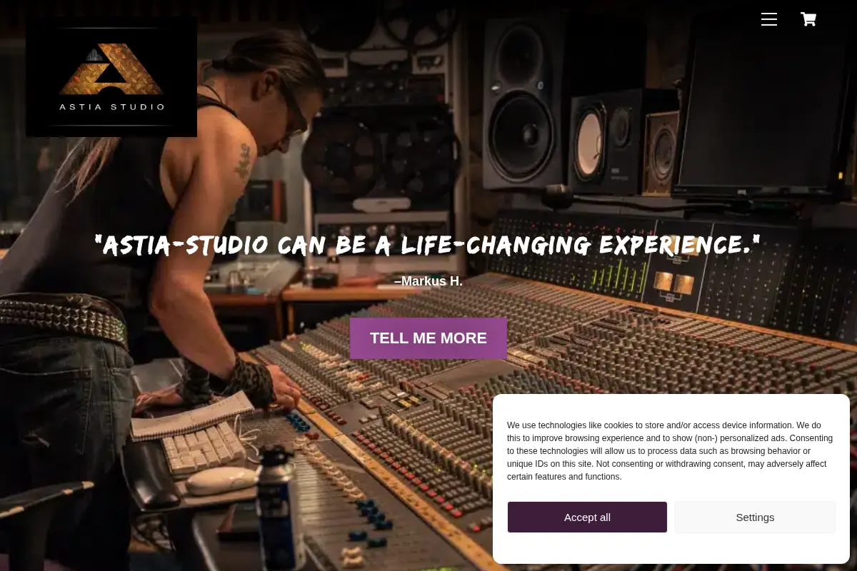 Analog recording | Energy of your music on a whole new level!
