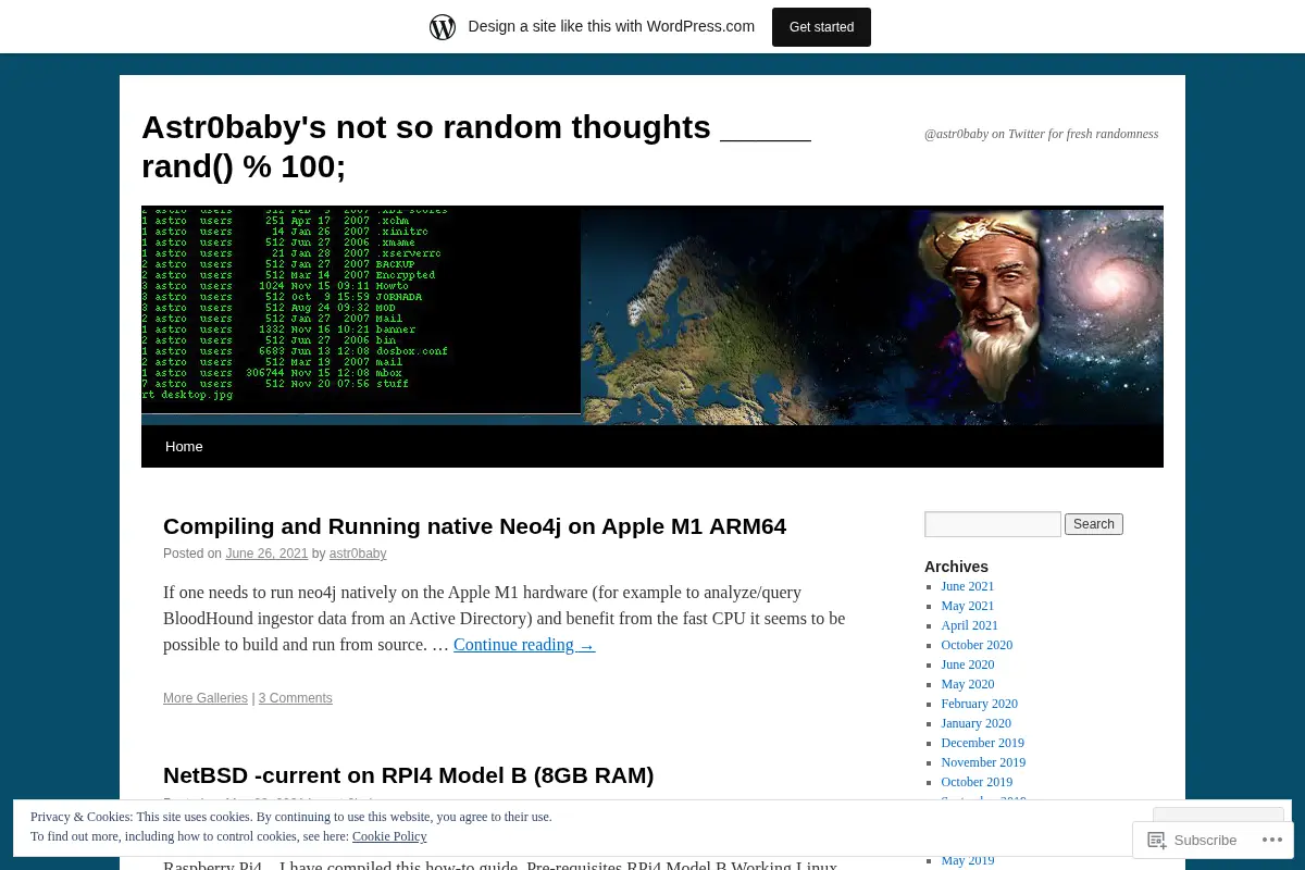 Astr0baby's not so random thoughts