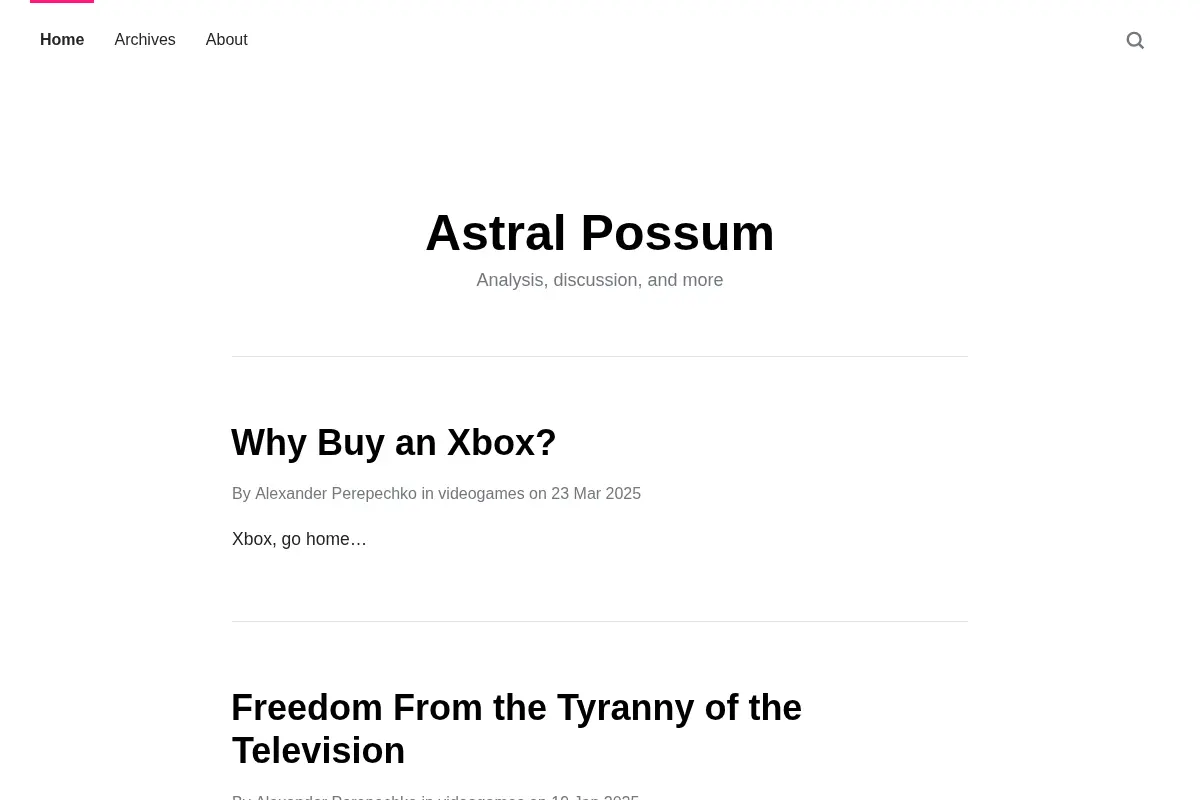 Astral Possum