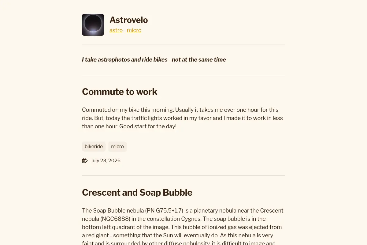 Astrovelo