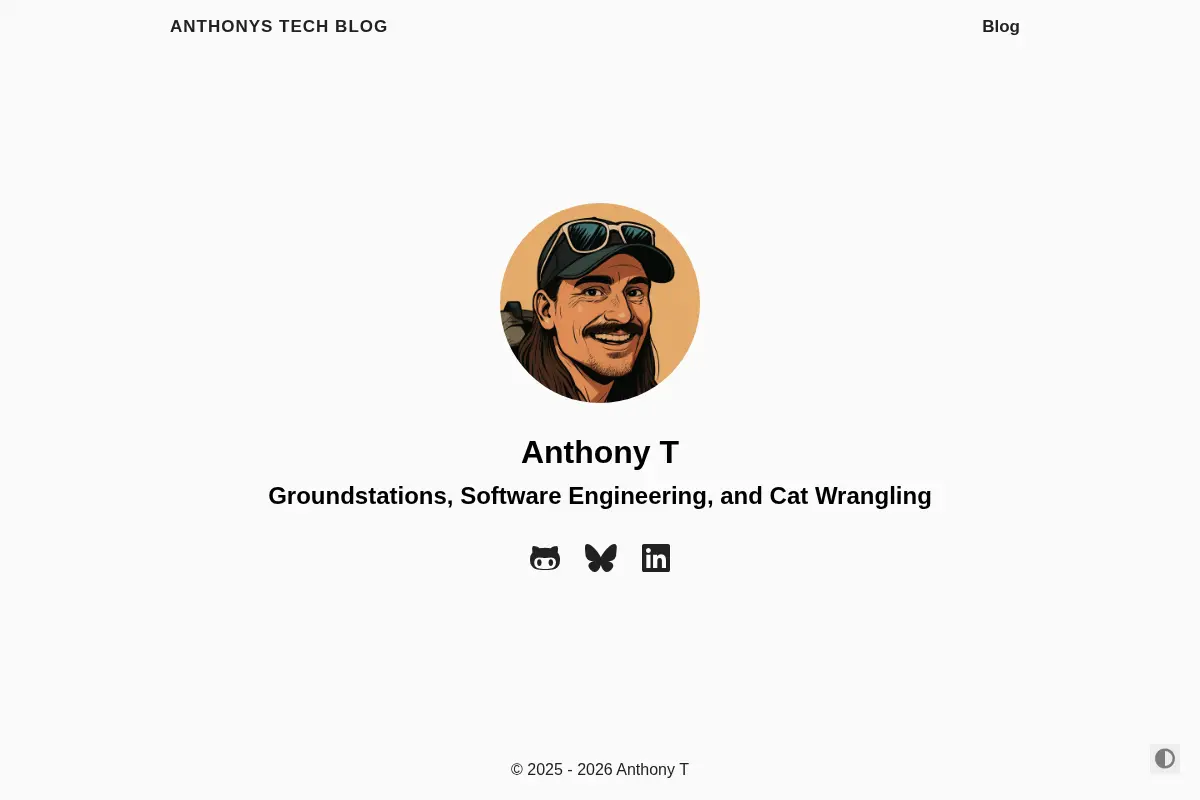 Anthonys Tech Blog