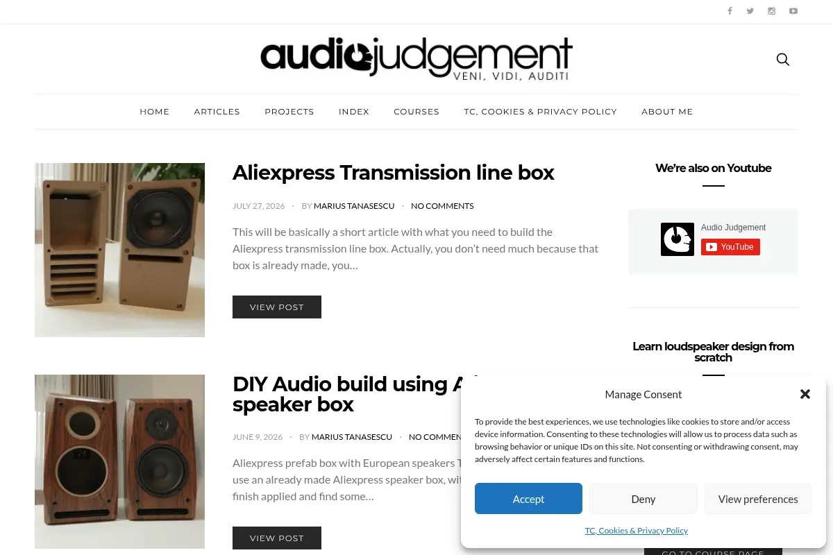 AudioJudgement: All About Sound and Audio Systems