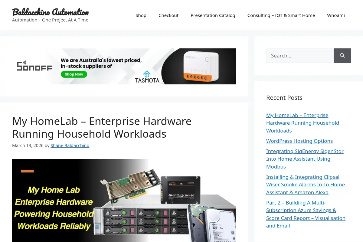 Baldacchino Automation – Automation – One Project At A Time
