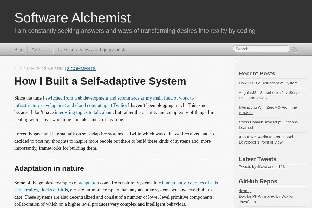 Software Alchemist