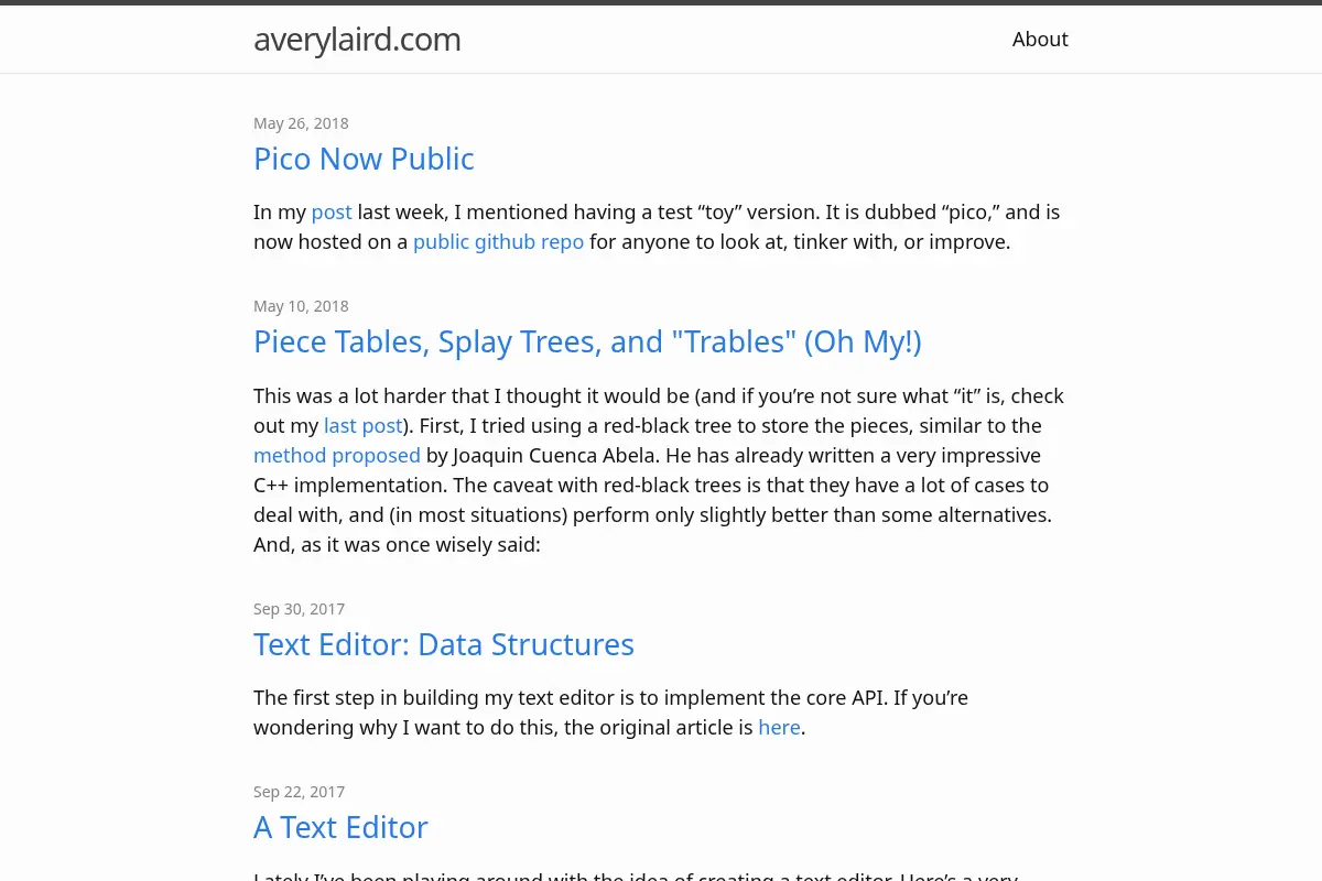 Avery Laird's Research News