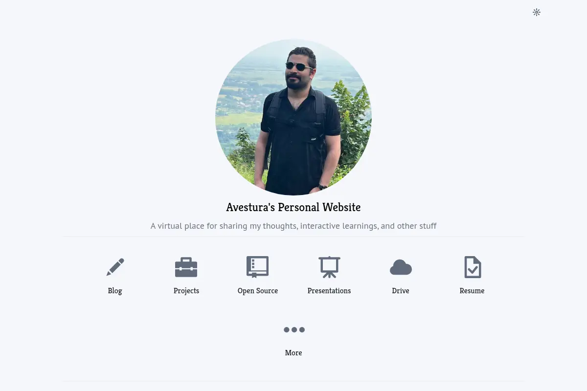 Avestura's Blog