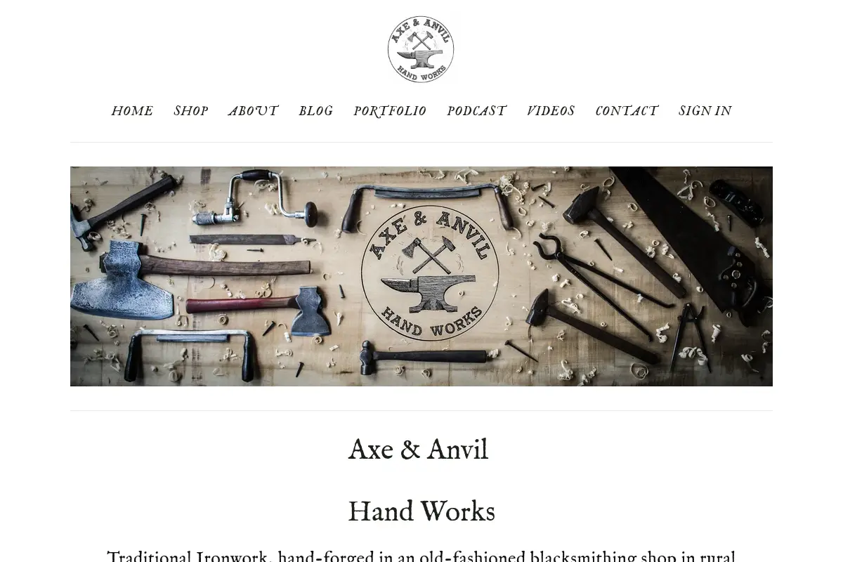 Axe and Anvil Handworks