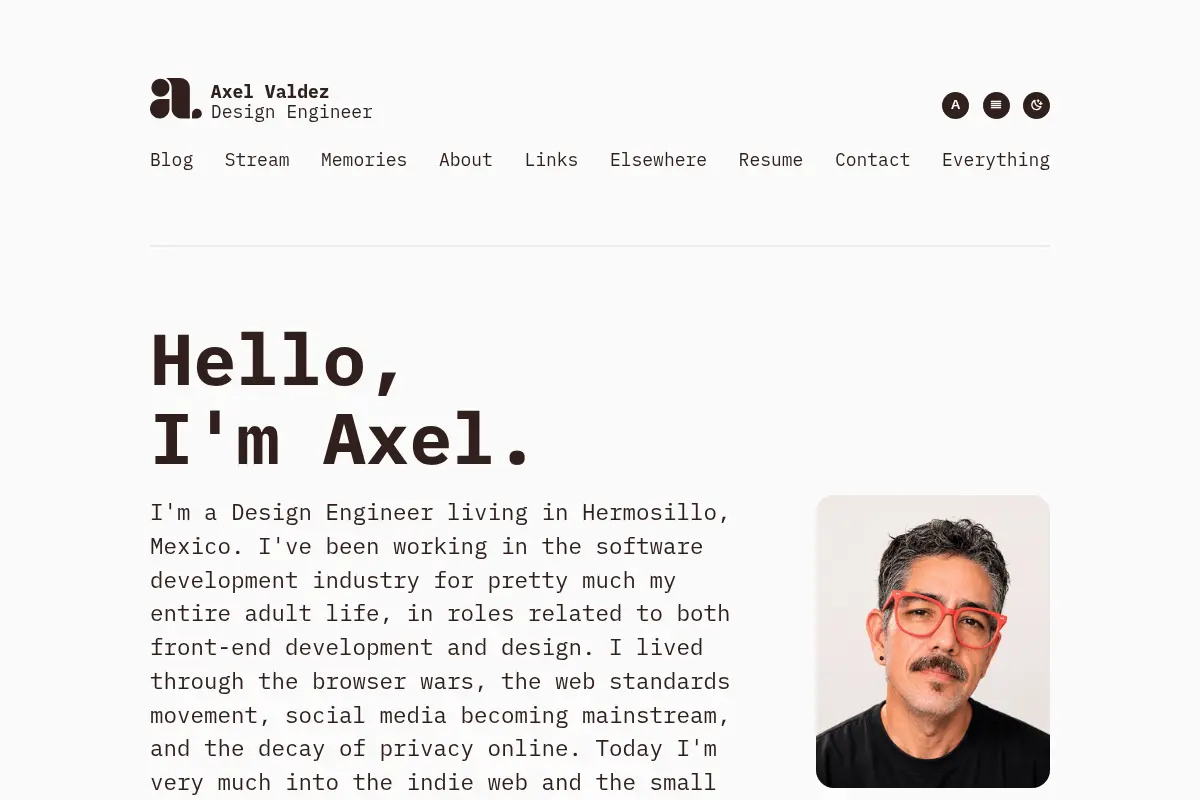 Axel Valdez: Design Engineer from Mexico