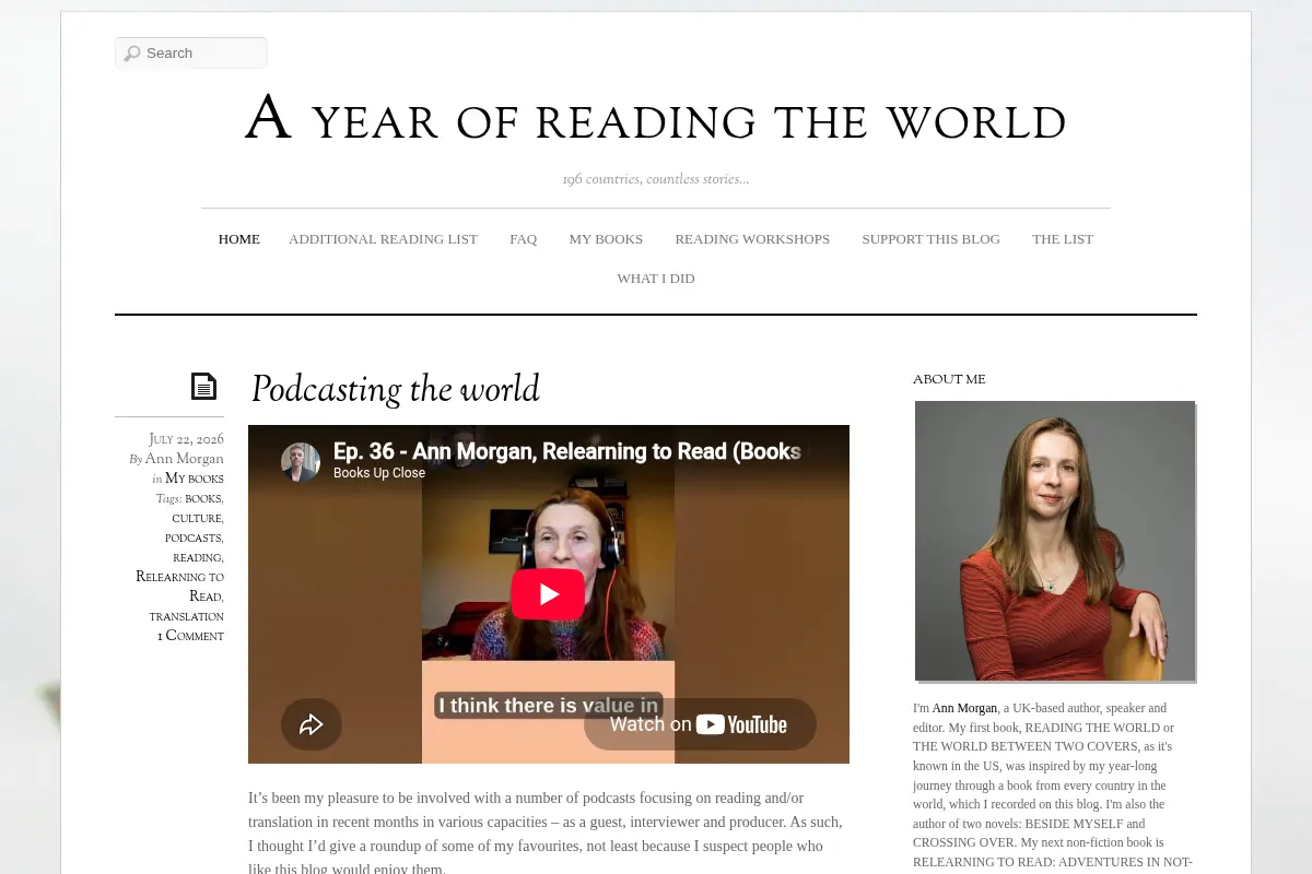 A Year of Reading the World