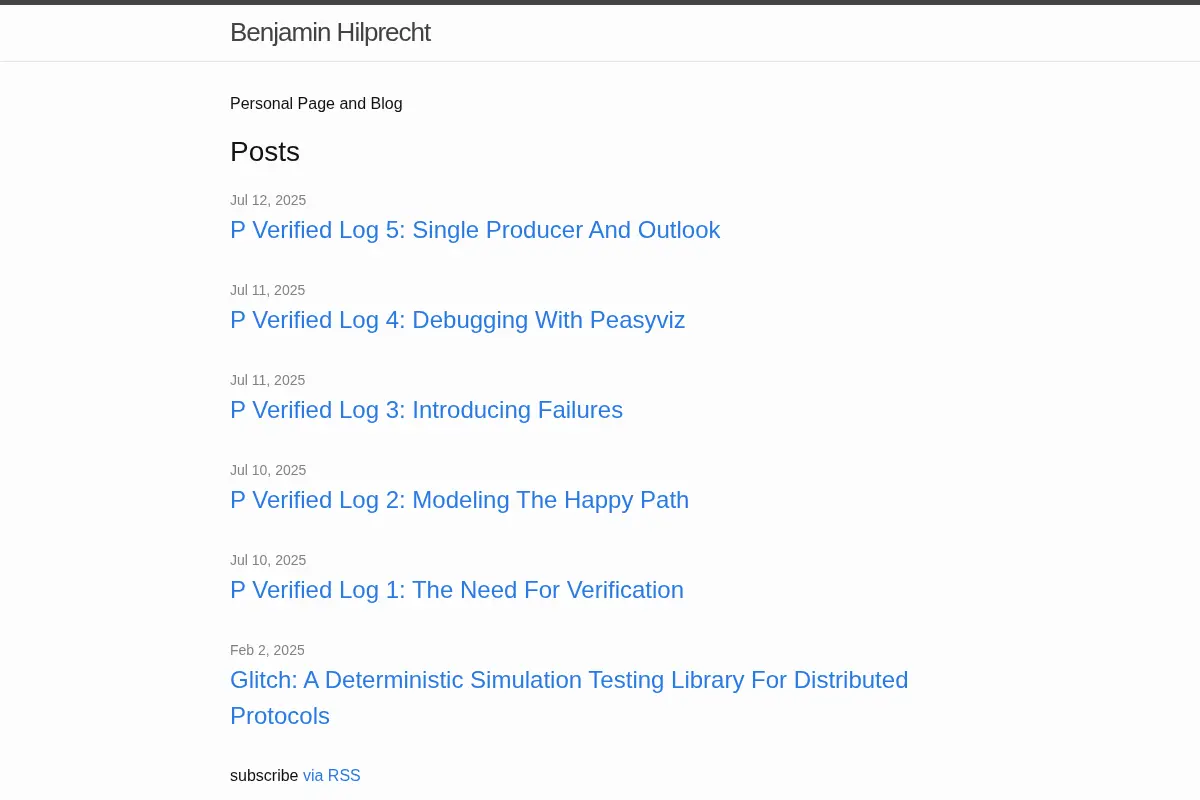 Benjamin Hilprecht | Software engineer at Snowflake. All views are my own.