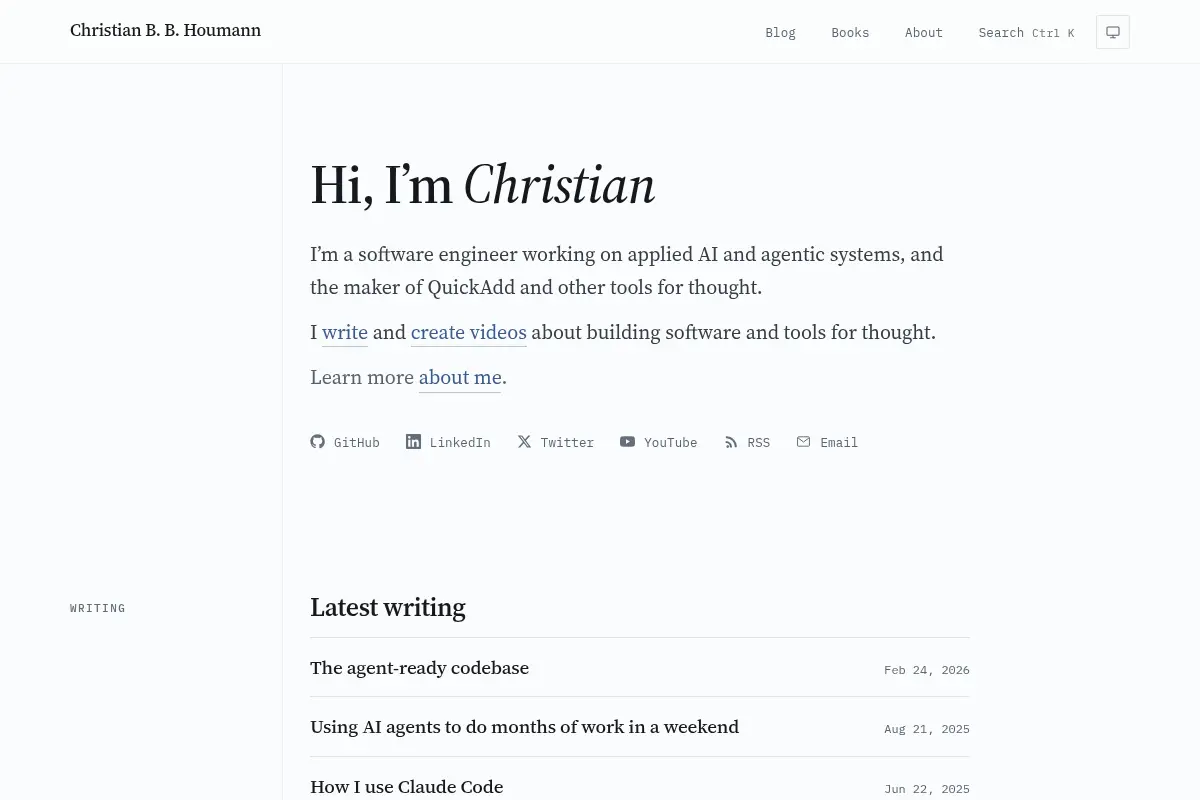 Christian B. B. Houmann