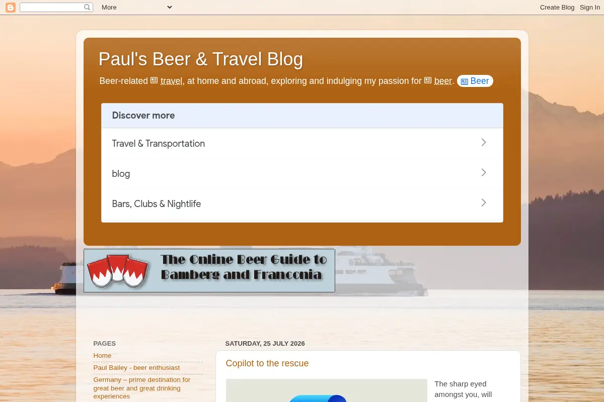 Paul's Beer & Travel Blog