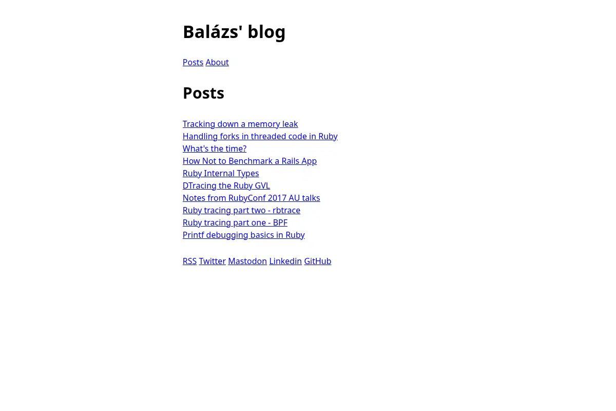 Balázs' blog