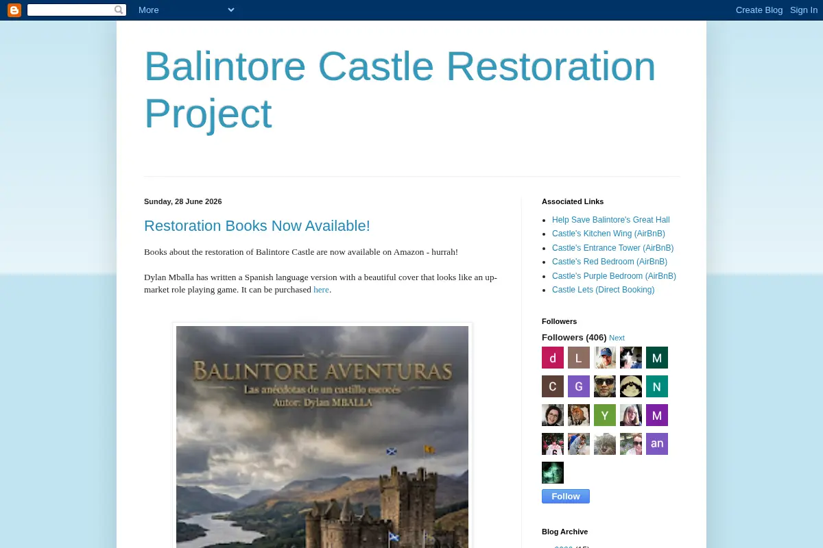 Balintore Castle Restoration Project