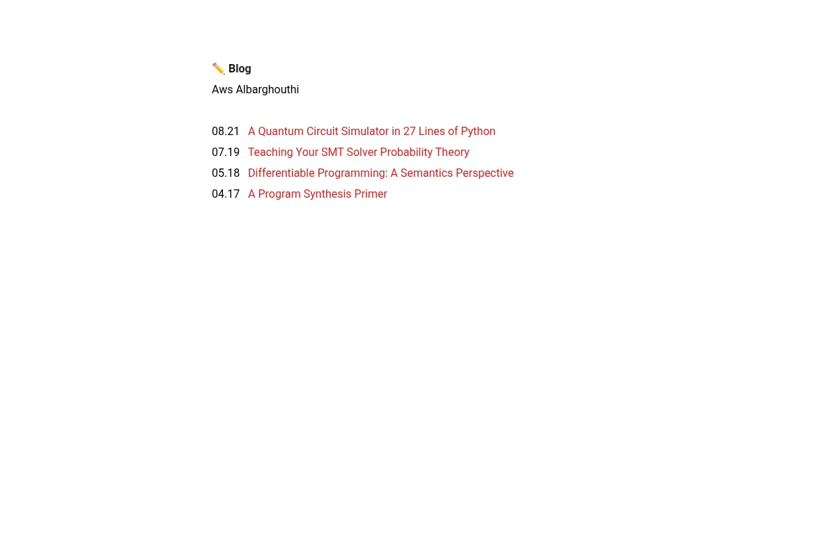 Aws's blog