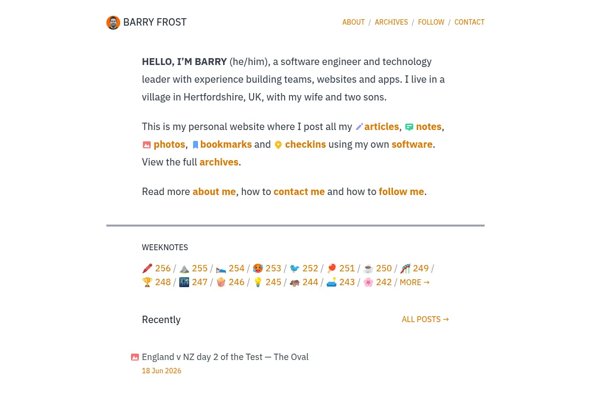 Barry Frost