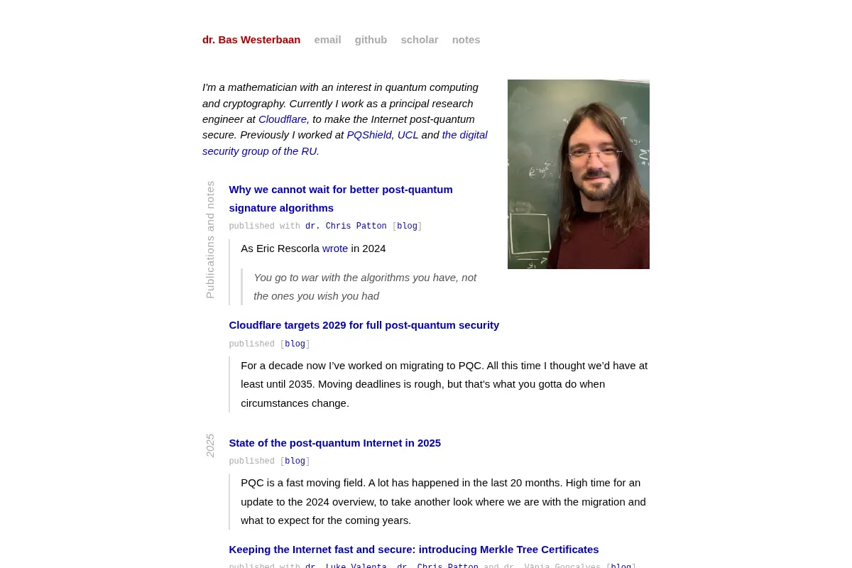 dr. Bas Westerbaan
