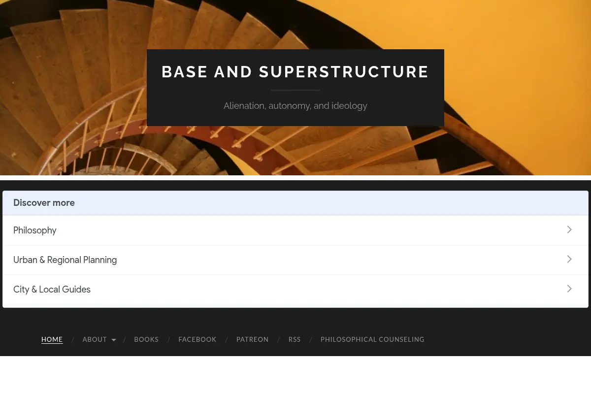 Base and Superstructure - Alienation, autonomy, and ideology