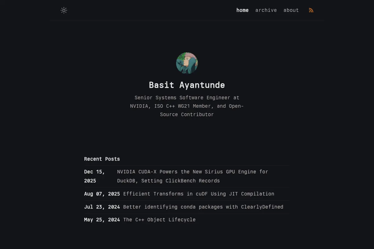 Basit's Developer Blog