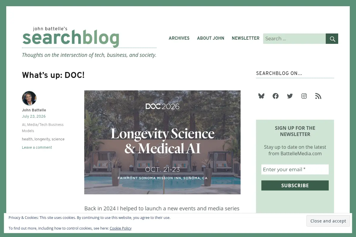 John Battelle's Search Blog