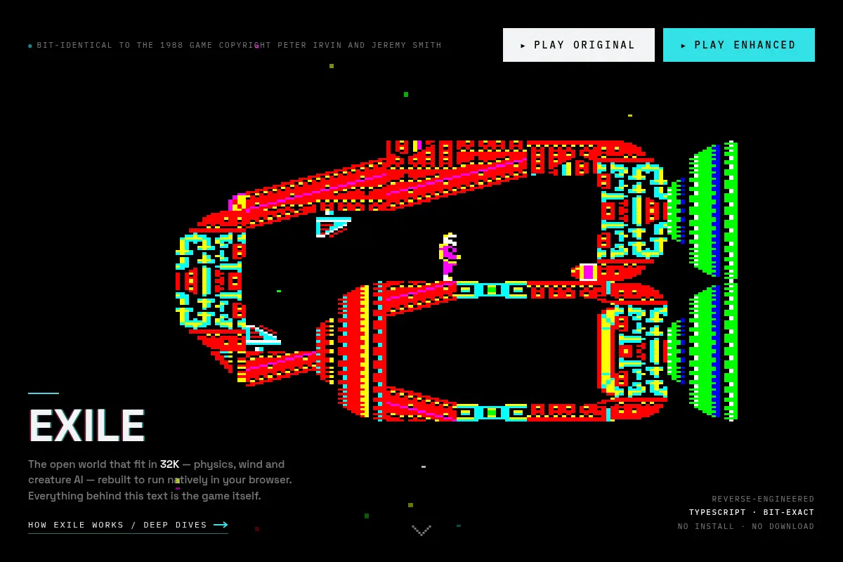 EXILE — playable in your browser