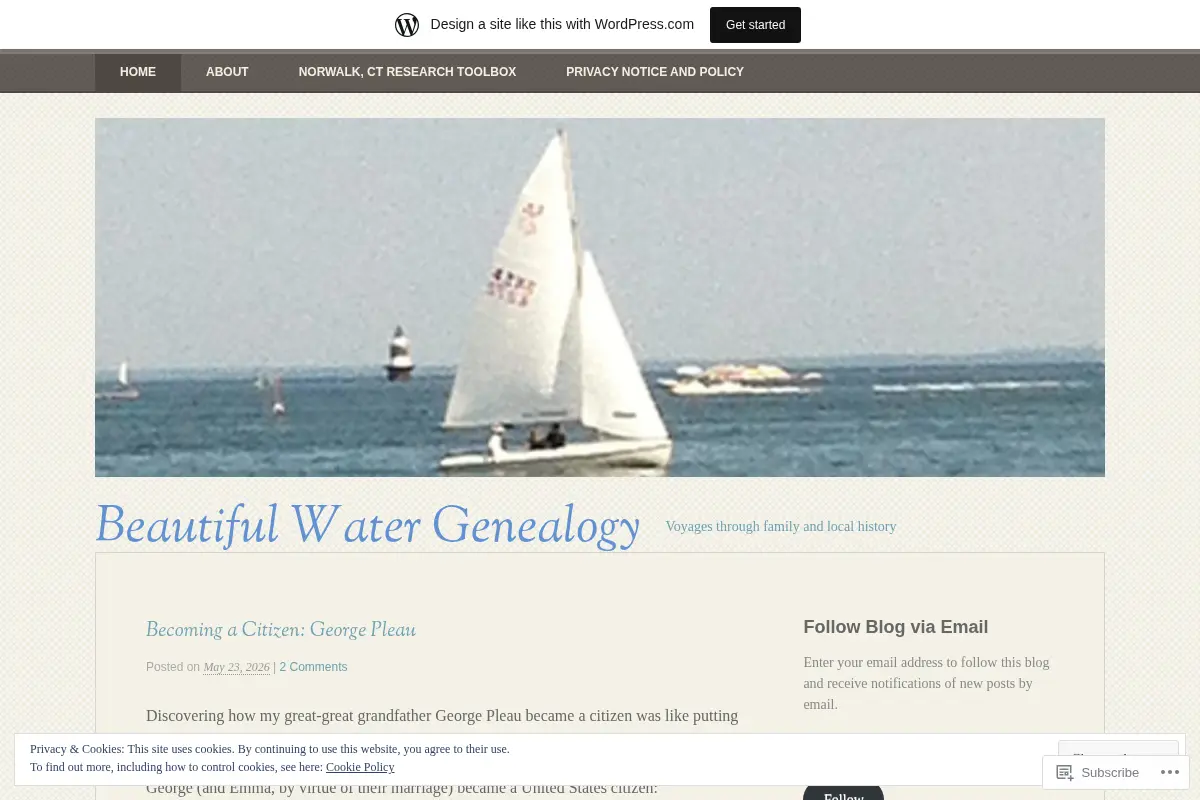 Beautiful Water Genealogy