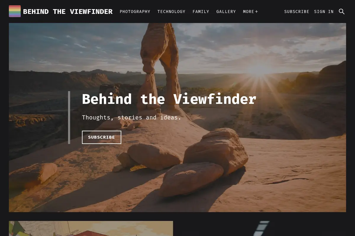 Behind the Viewfinder