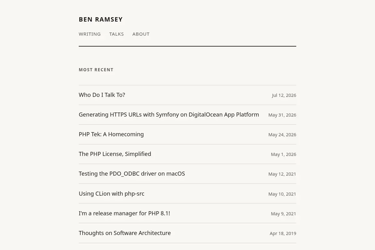 Ben Ramsey