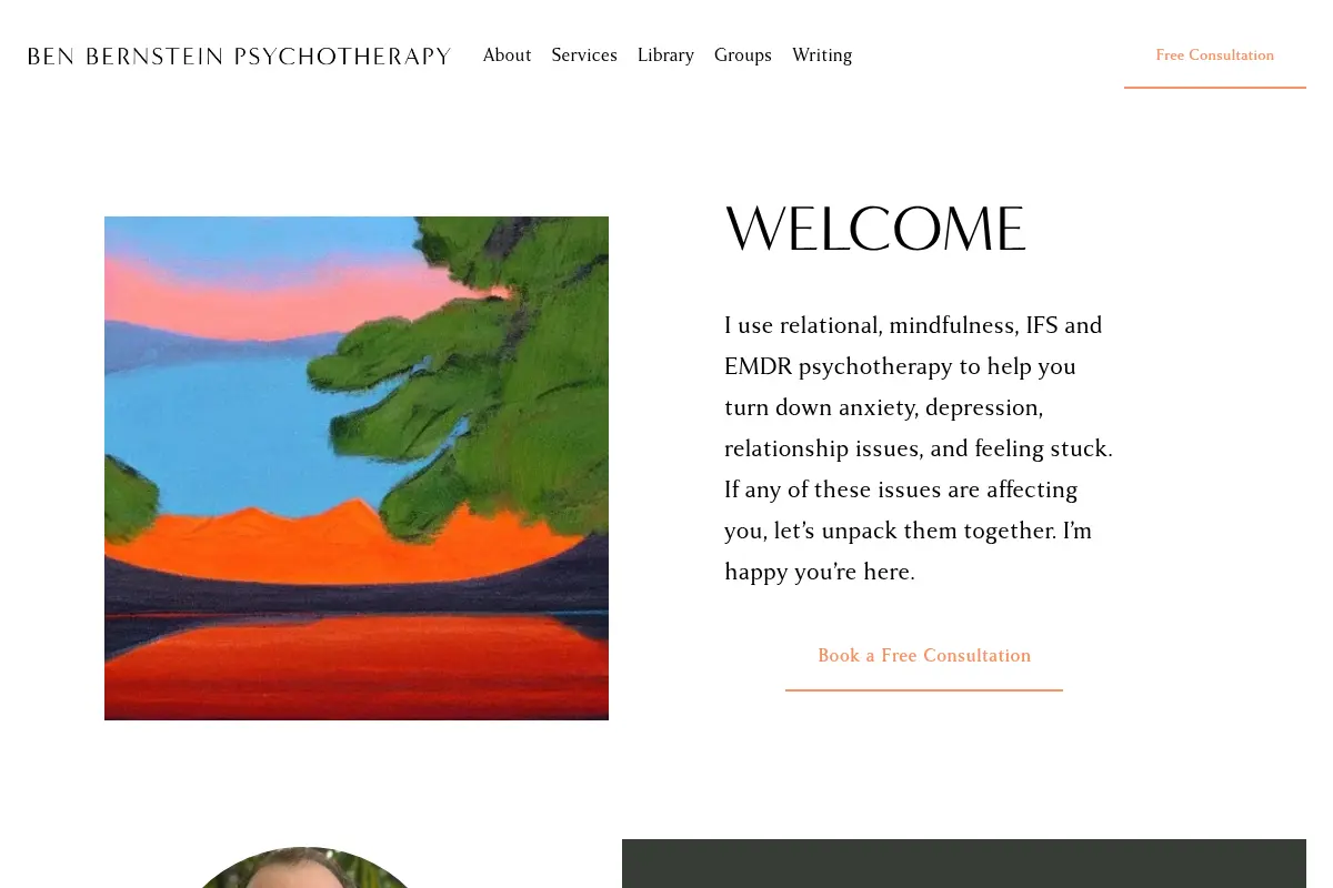 Ben Bernstein Psychotherapy
