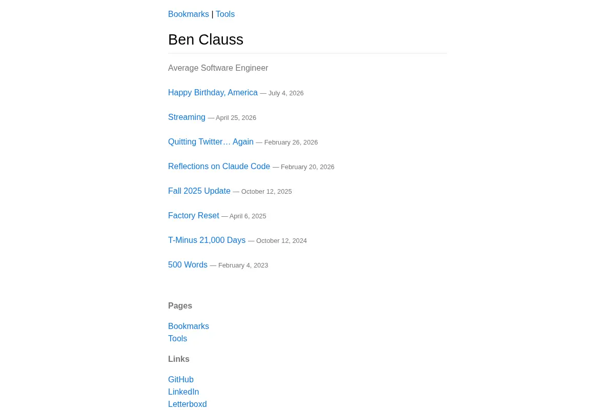 Ben Clauss