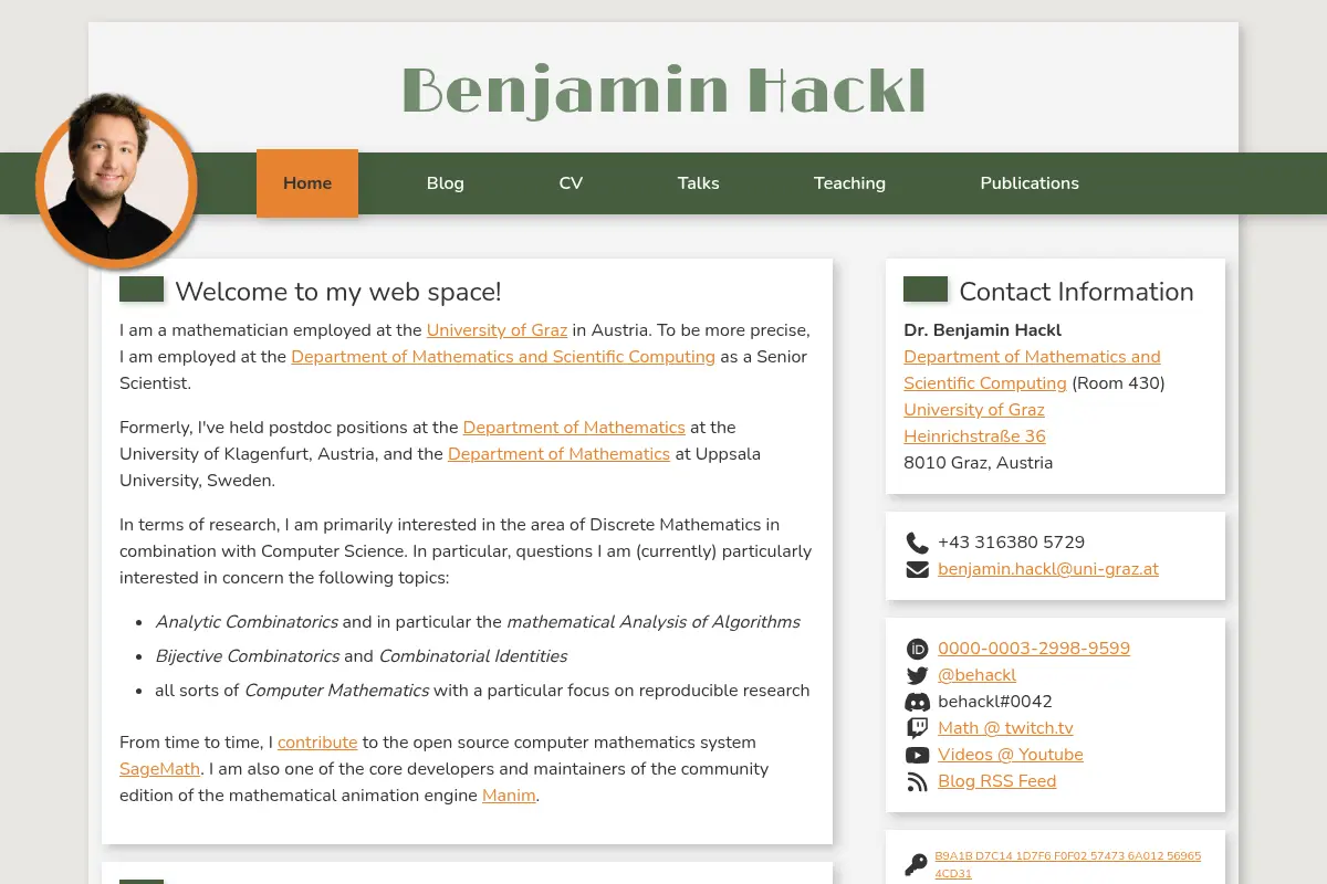 Benjamin Hackl